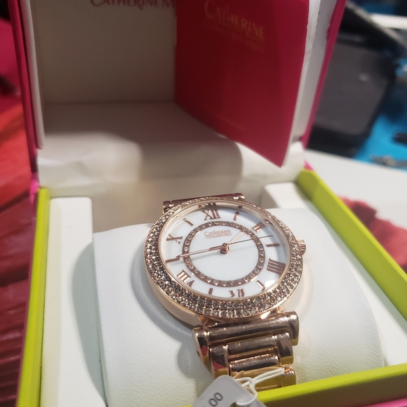 Catherine Malandrino watch with book & box main image 4